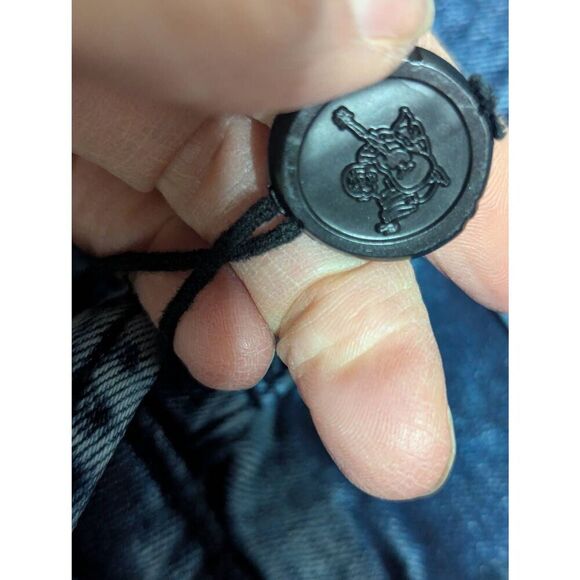 True Religion Women's Blue Dark-Wash Jennie Curvy Mid-Rise Denim Jeans Size 28 - Picture 6 of 9